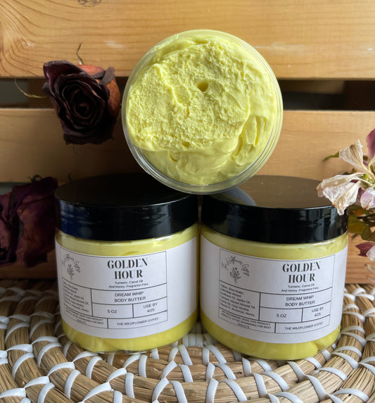 “Golden Hour" Dream Whip Turmeric Body Butter